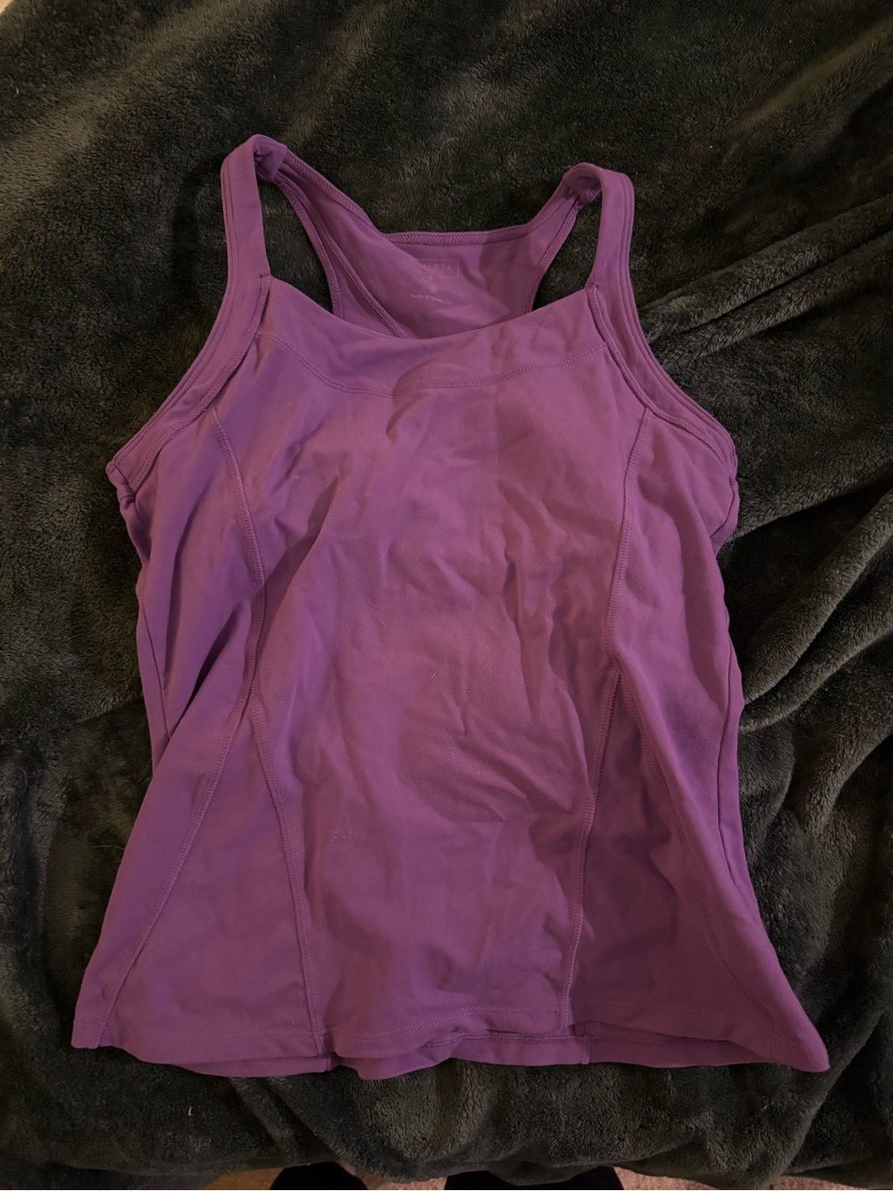 Athleta M Purple Racerback Tank Top - Women's Activewear